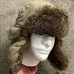 Fur Lined Medium Trapper Hat